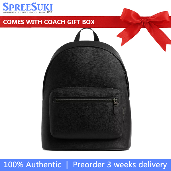 Coach West Backpack Gunmetal Black # CX141