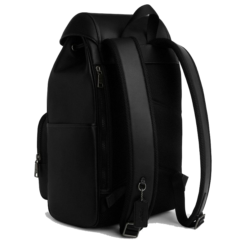 Coach Racer Backpack Gunmetal Black # CU112