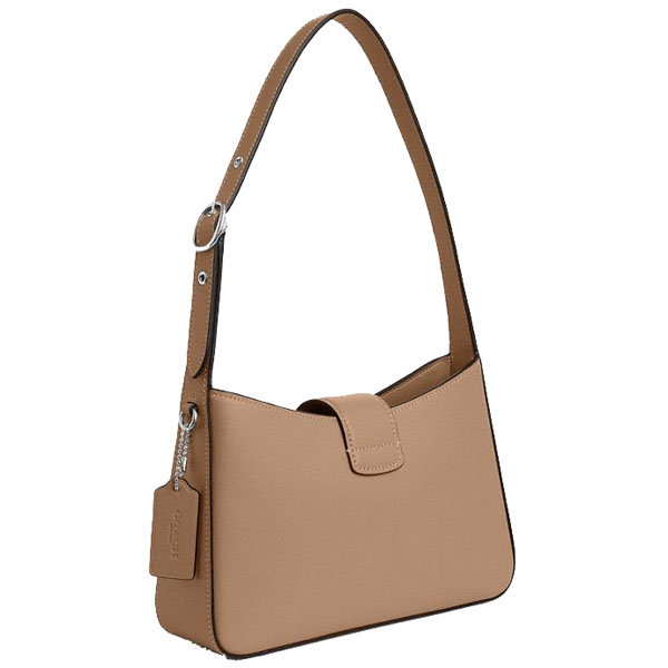 Coach Eliza Shoulder Bag Silver Taupe # CP004