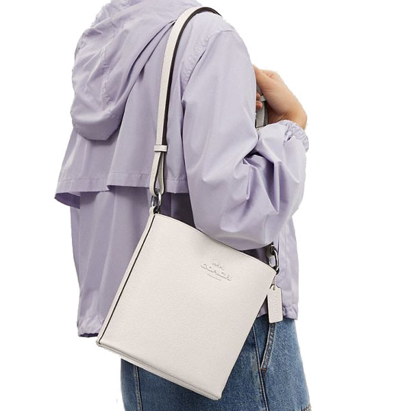 Coach Sophie Bucket Bag Silver Chalk # CR153