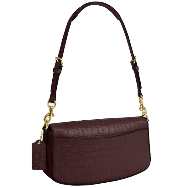 Coach Andrea Shoulder Bag Merlot # CT770