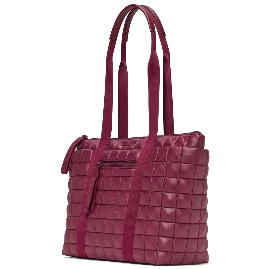 Kate Spade Camden Quilted Medium Tote Blackberry Preserves # KI383