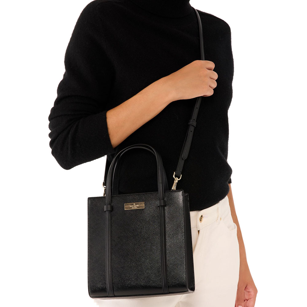 Kate Spade Kenzie Small Tote Black # KK037