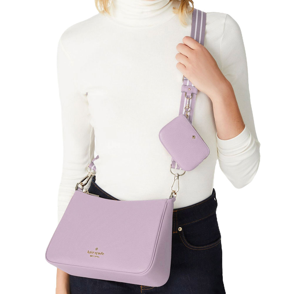 Kate Spade Crossbody Bag Sling Rosie Shoulder Bag Violet Mist # KF086