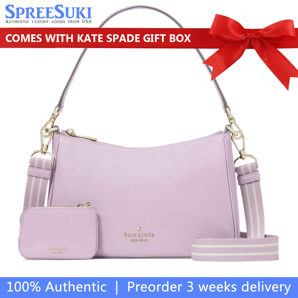 Kate Spade Crossbody Bag Sling Rosie Shoulder Bag Violet Mist # KF086