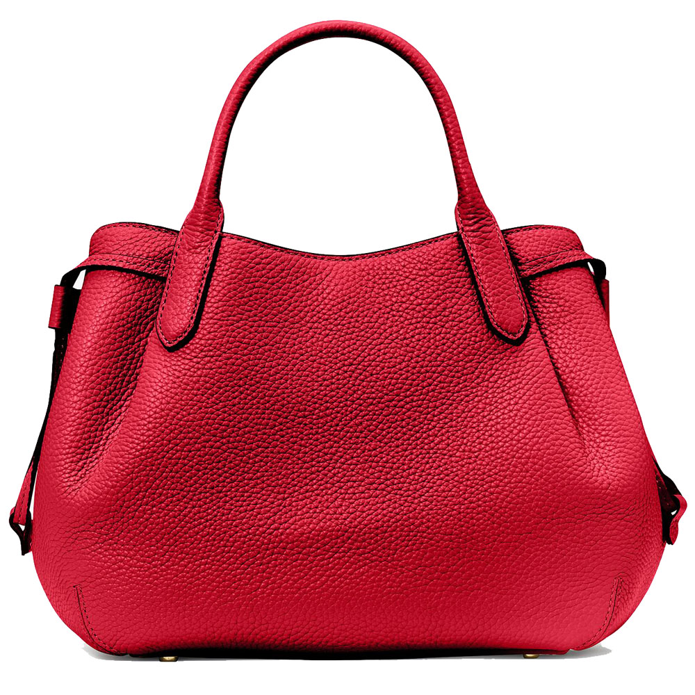 Kate Spade Pebble Leather Dumpling Small Satchel Perfect Cherry # K8135