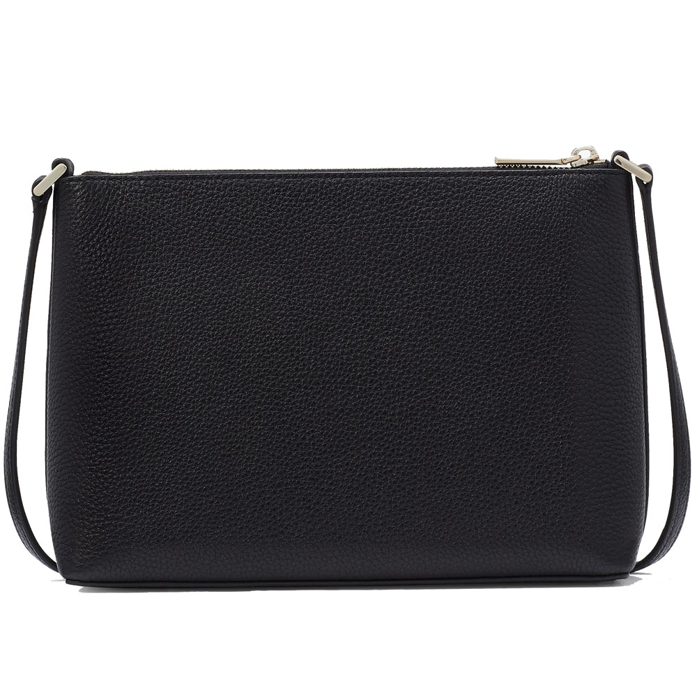 Kate Spade Leila Medium Crossbody Black # KG464