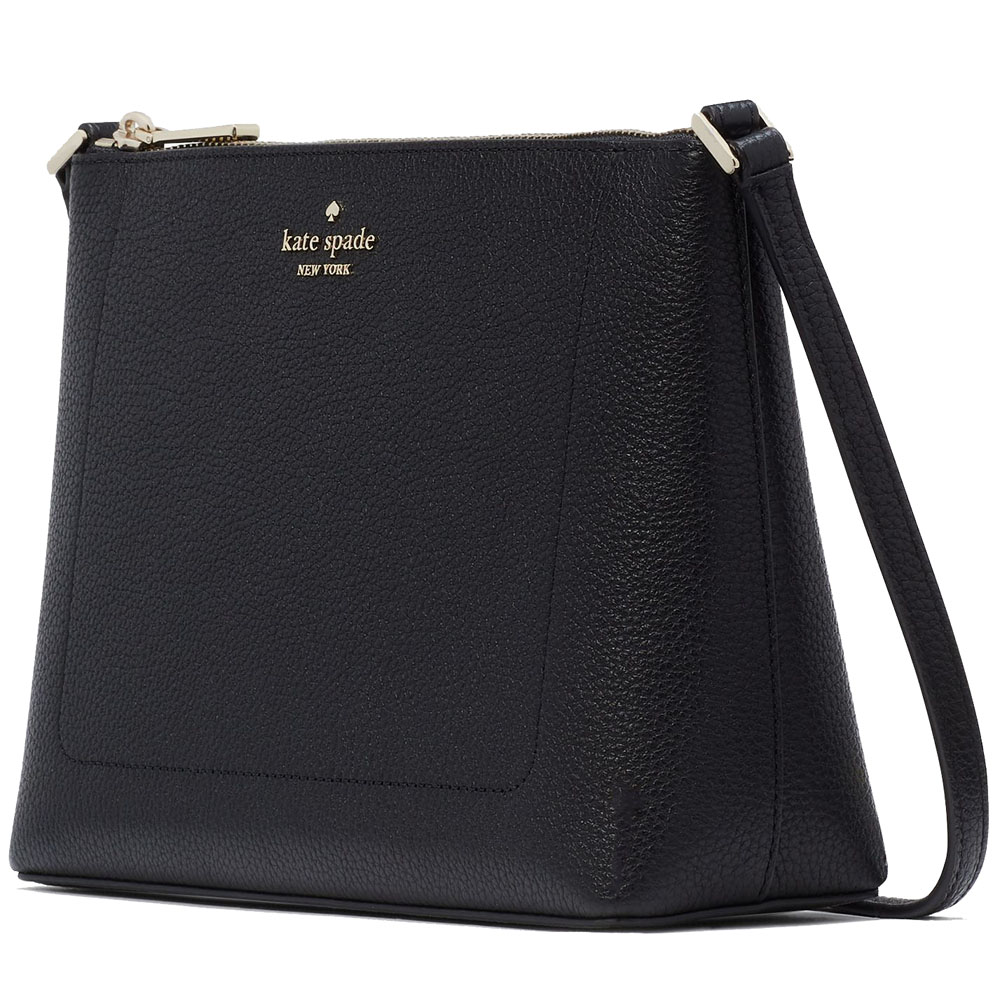 Kate Spade Leila Medium Crossbody Black # KG464