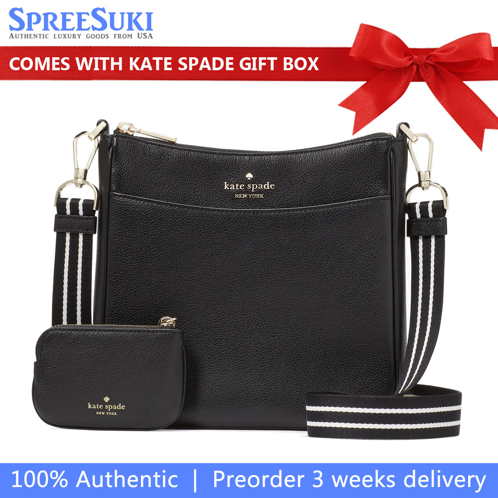 Kate Spade Rosie Medium Swingpack Crossbody Black # KF087