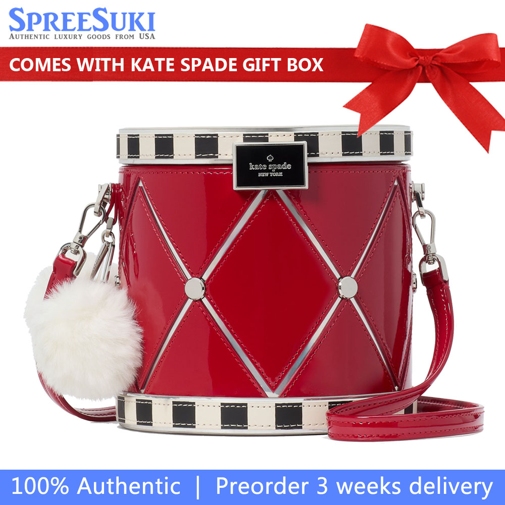 Kate Spade Oh What Fun Toy Store 3D Drum Crossbody Multi # KI970