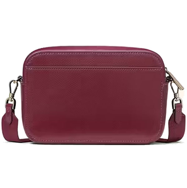 Kate Spade Mini Camera Bag Saffiano Leather Madison Blackberry Preserves # KC584