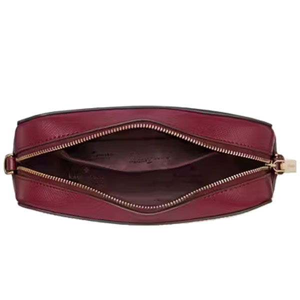 Kate Spade Mini Camera Bag Saffiano Leather Madison Blackberry Preserves # KC584