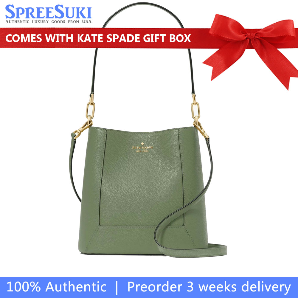 Kate Spade Lena Bucket Bag Romaine # KH433