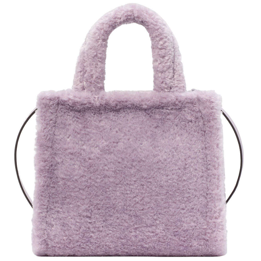 Kate Spade Ellie Faux Fur Small Tote Violet Mist # KI861