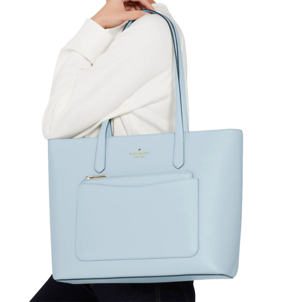 Kate Spade Staci Large Tote Set Ocean Fog # KF369