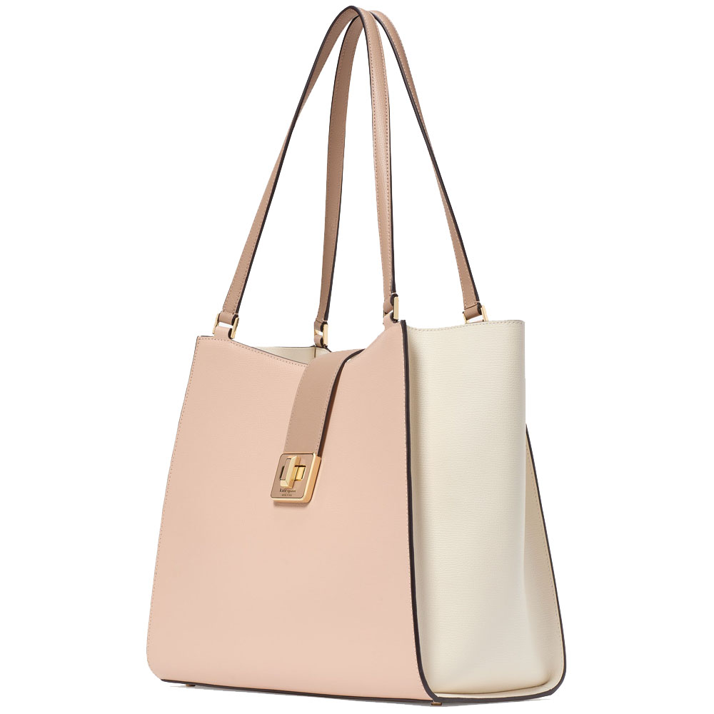 Kate Spade Phoebe Large Tote Toasted Hazelnut Multi # KK136