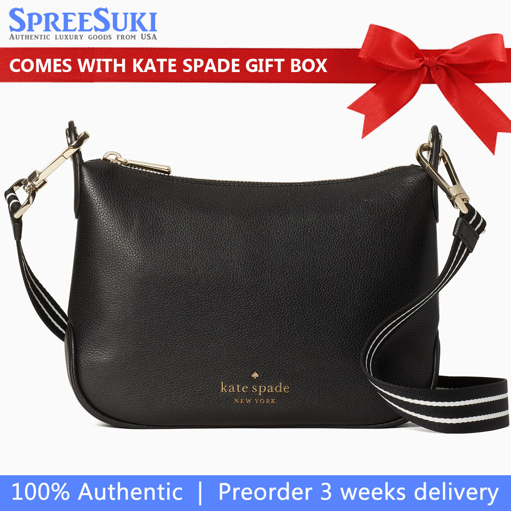 Kate Spade Rosie Medium Crossbody Black # WKR00630