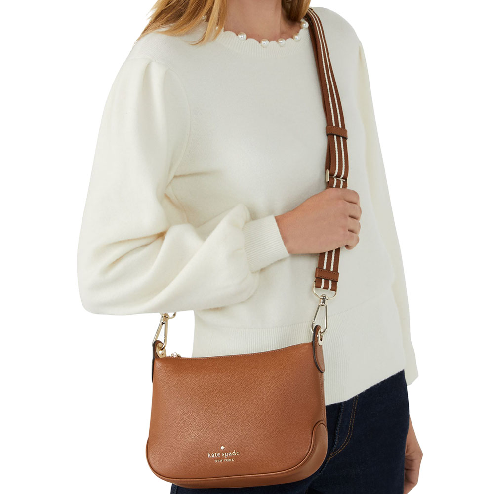 Kate Spade Rosie Medium Crossbody Warm Gingerbread # WKR00630