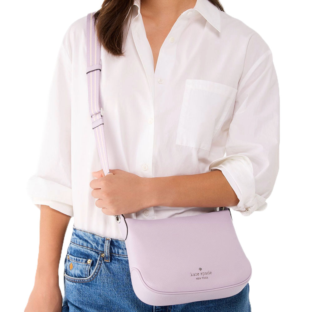 Kate Spade Rosie Medium Crossbody Violet Mist # WKR00630