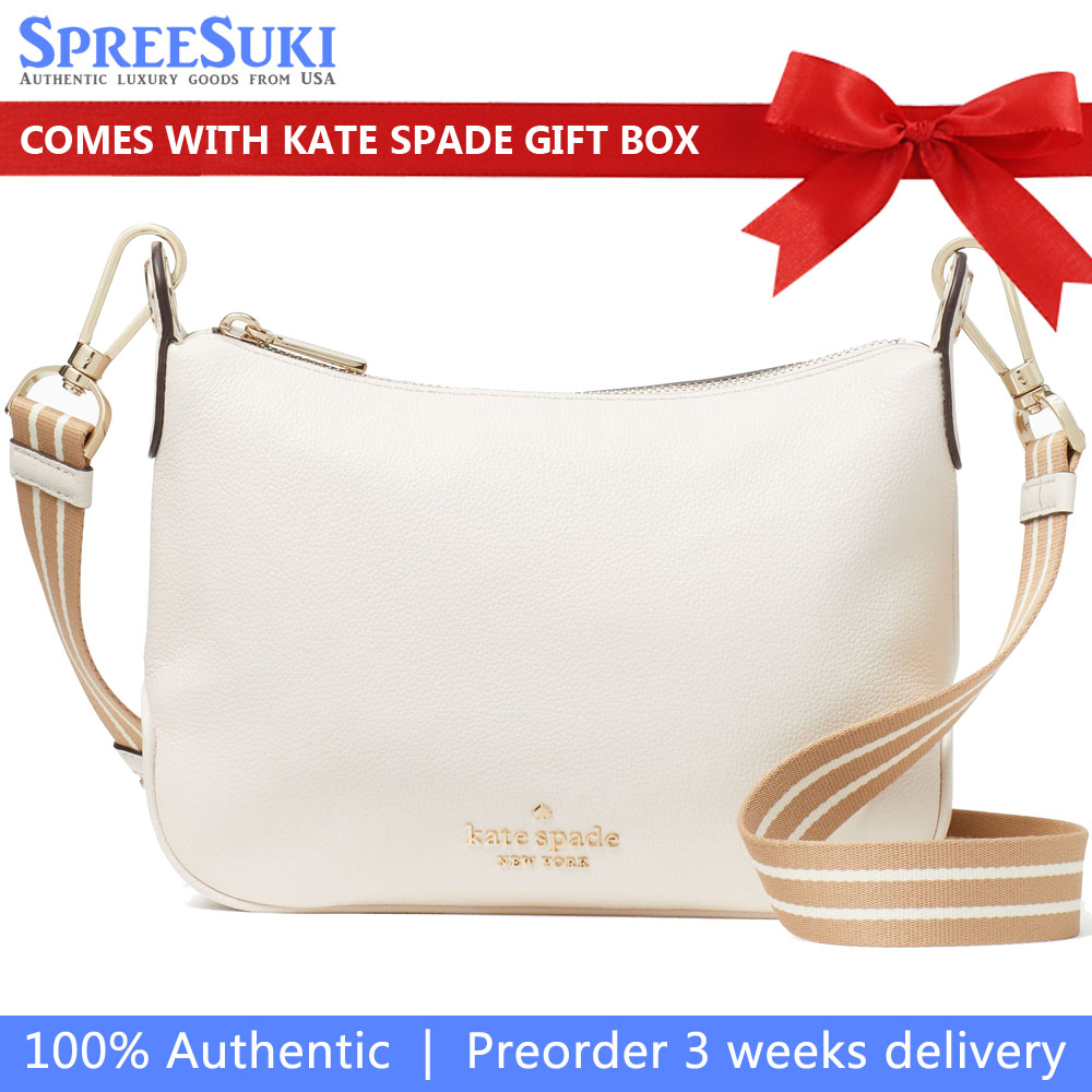 Kate Spade Rosie Medium Crossbody Parchment Multi # WKR00630