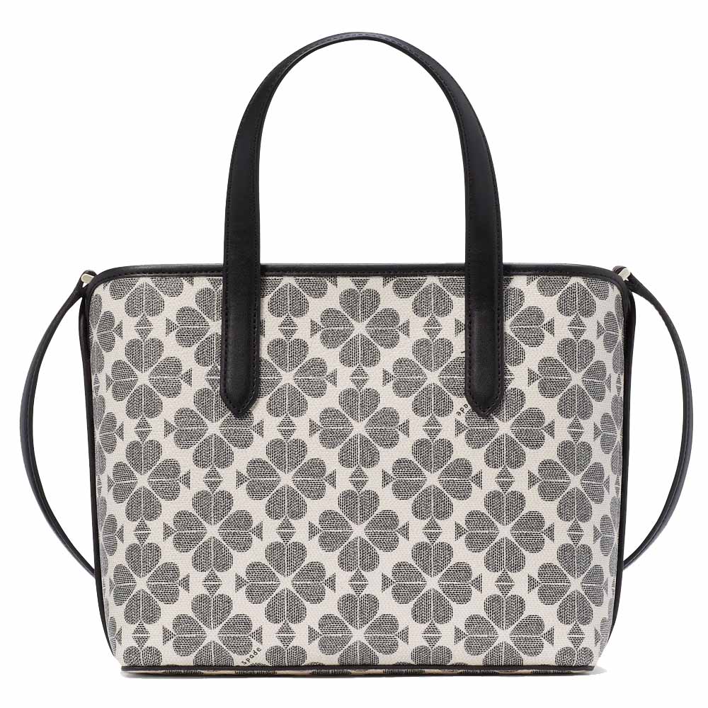 Kate Spade Crossbody Bag Sling Spade Flower Small Tote Black Multi # KH425