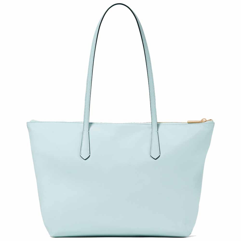 Kate Spade Kitt Nylon Medium Tote Blue Glow # KC455