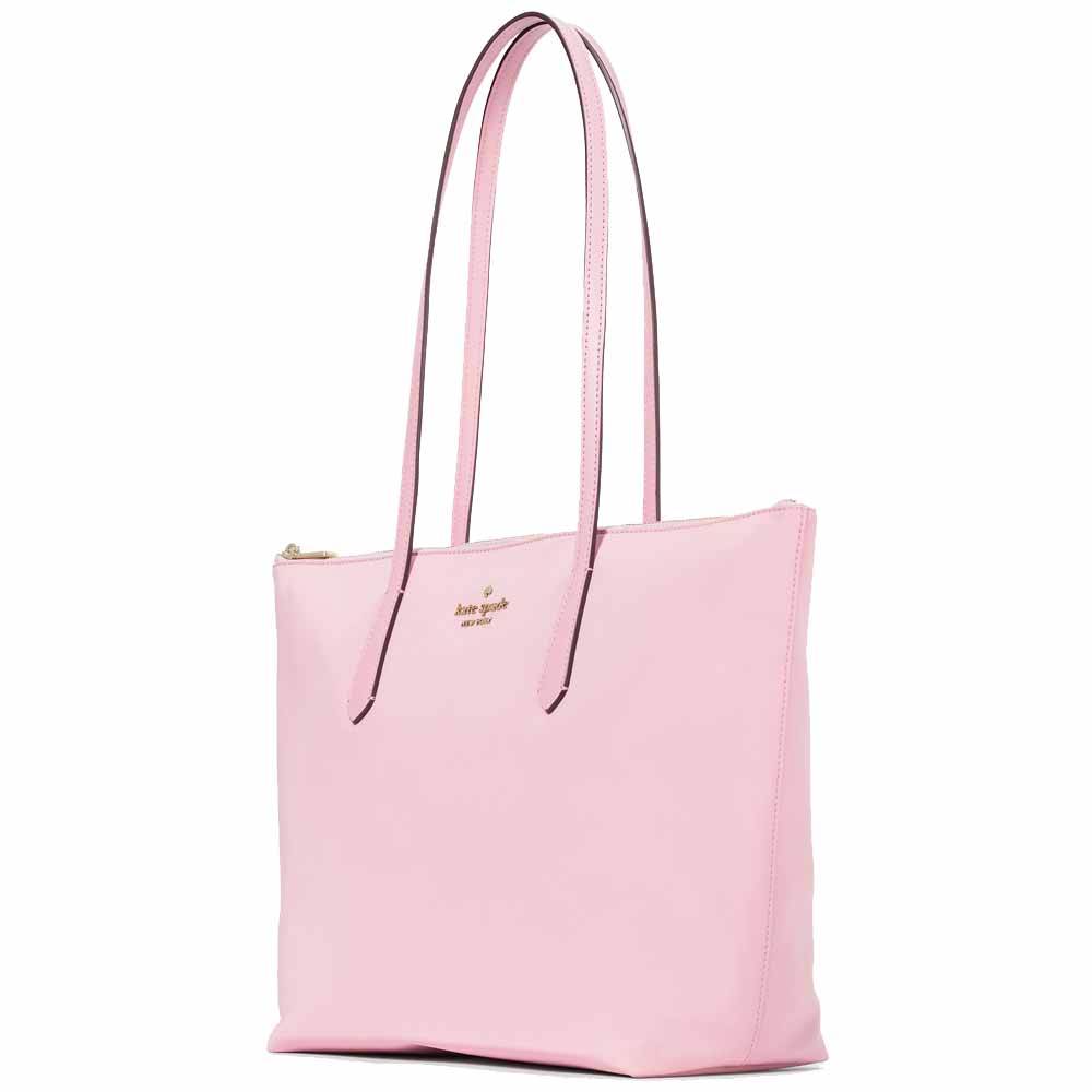 Kate Spade Kitt Nylon Medium Tote Pink Horizon # KC455