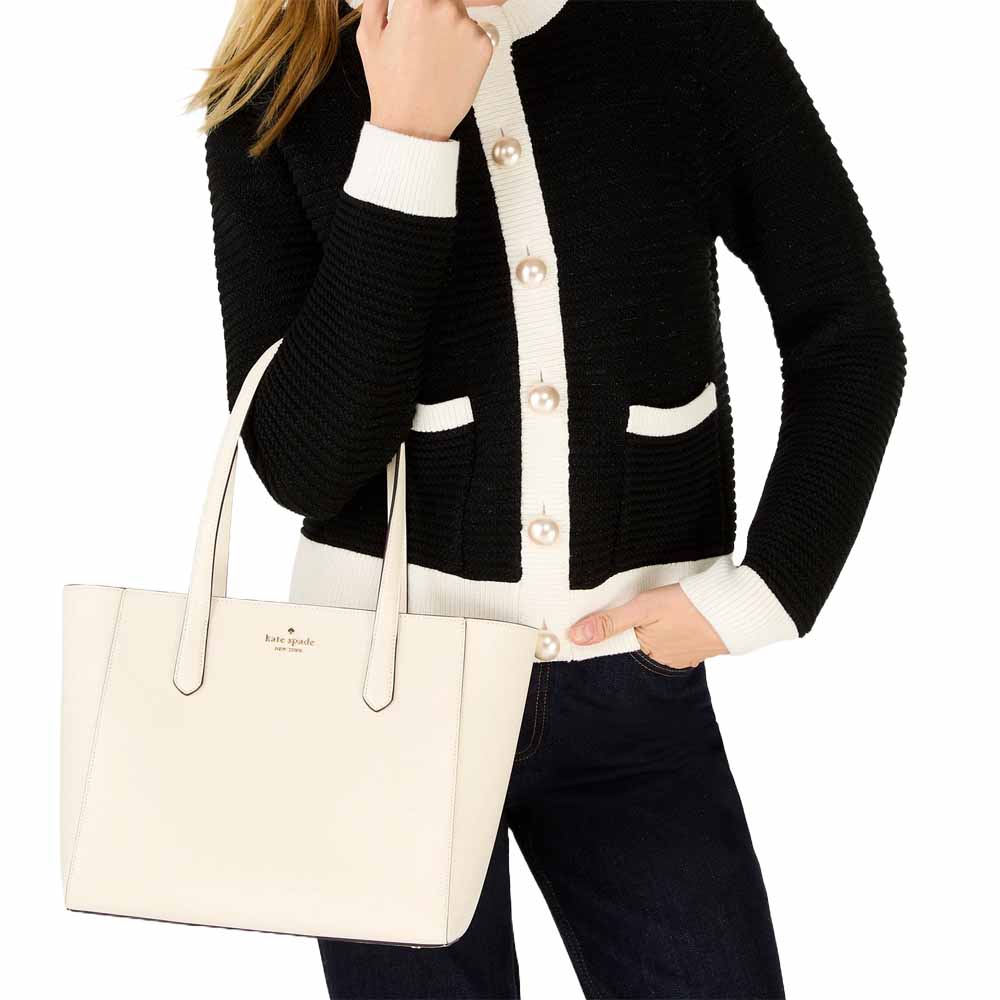 Kate Spade Staci Medium Tote Meringue # KG473