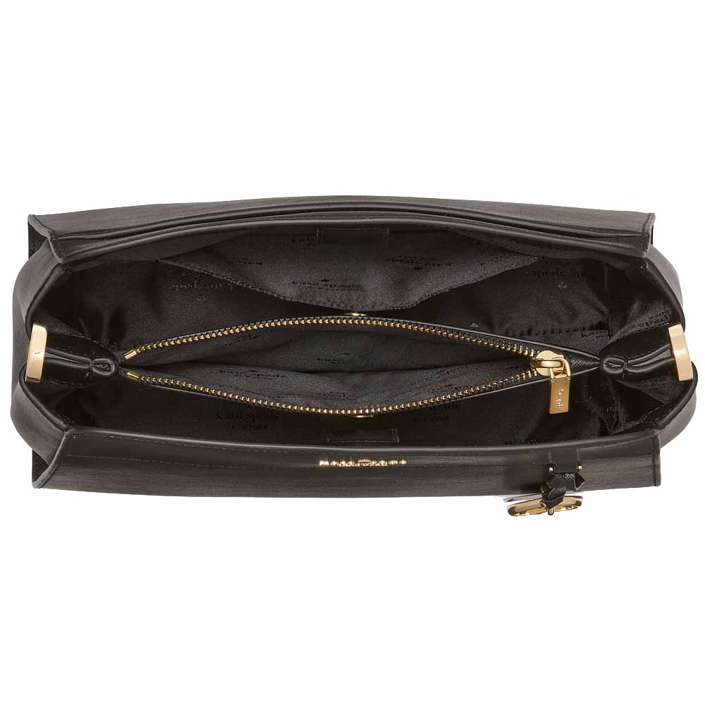 Kate Spade Madison Medium Top Handle Satchel Black # KK285