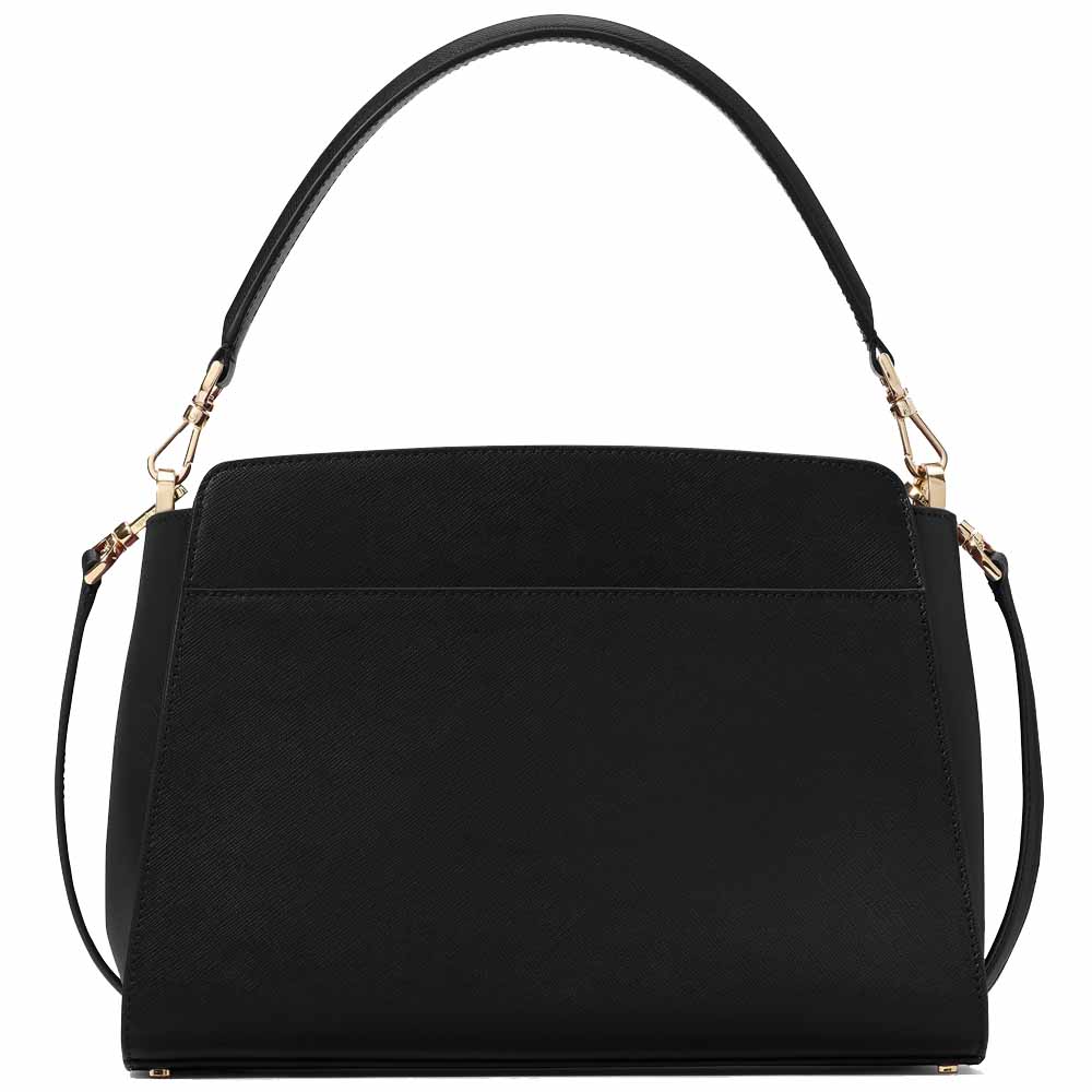 Kate Spade Madison Medium Top Handle Satchel Black # KK285