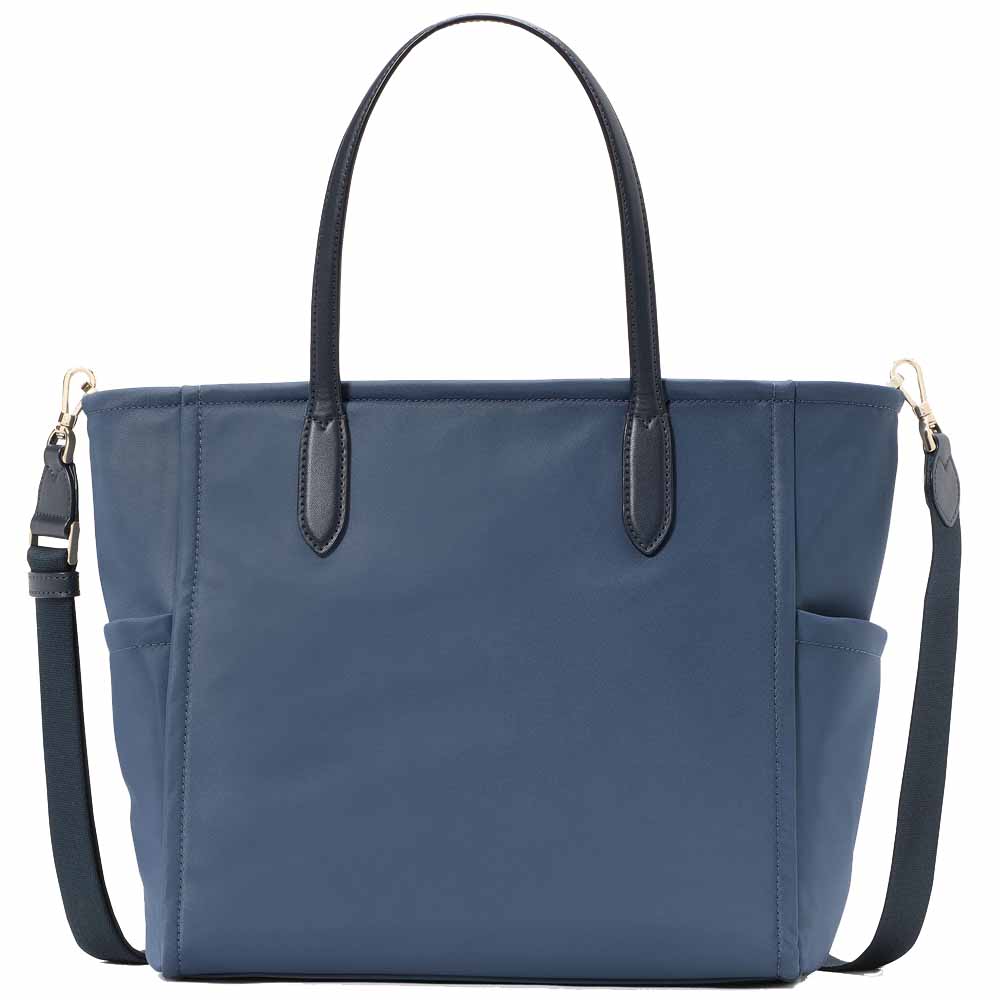 Kate Spade Chelsea Nylon Medium Satchel Bluestone Multi # KE404