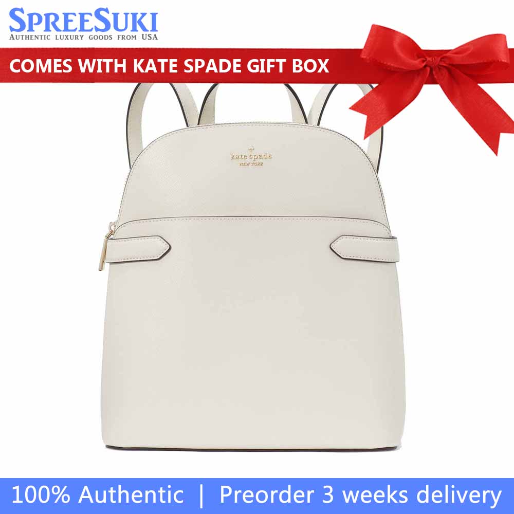 Kate Spade Staci Medium Dome Backpack Meringue # KG021