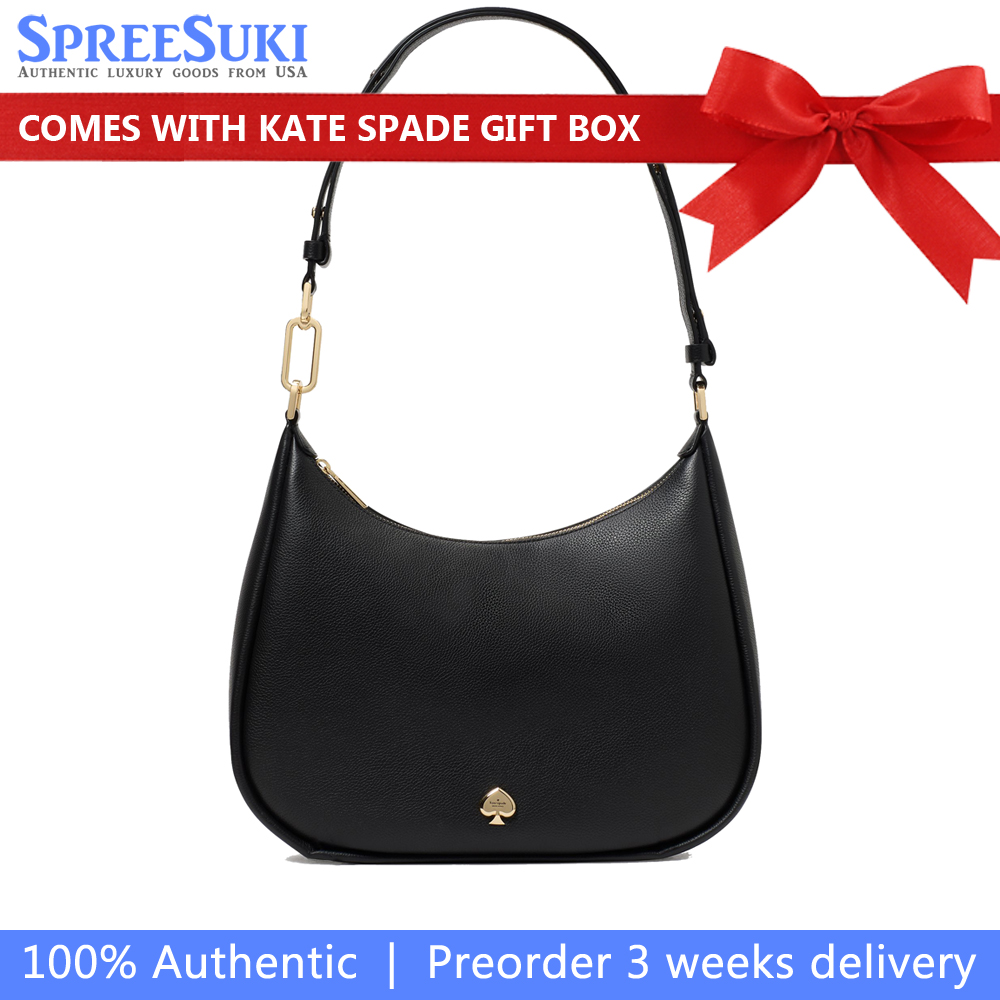 Kate Spade Kayla Large Shoulder Bag Black # KK055