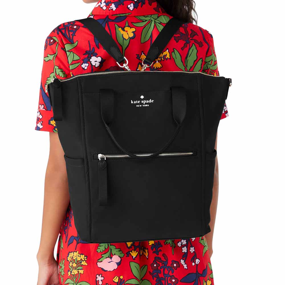 Kate Spade Chelsea Large Convertible Backpack Black # KC520