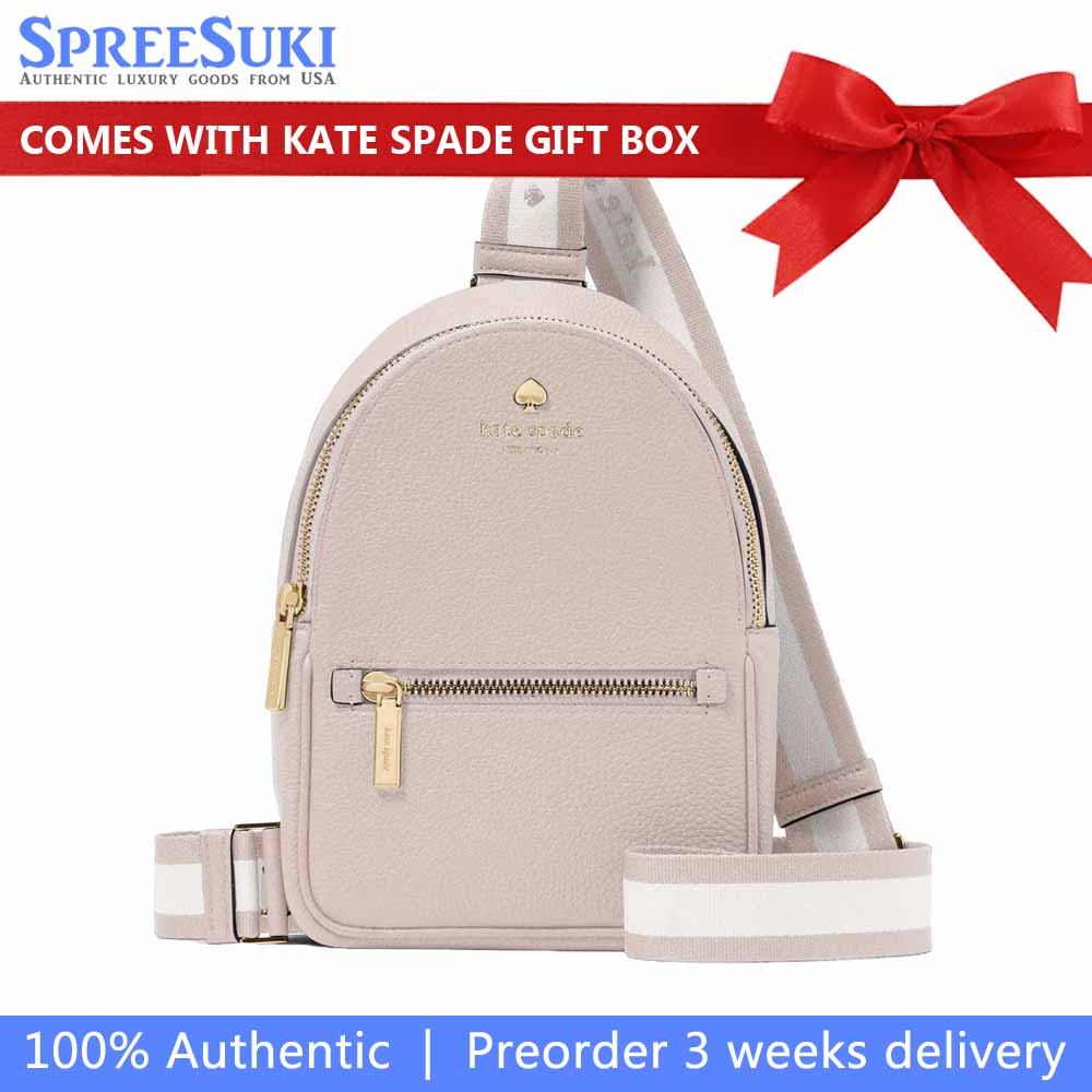 Kate Spade Emma Small Backpack Cozy Grey # KK073