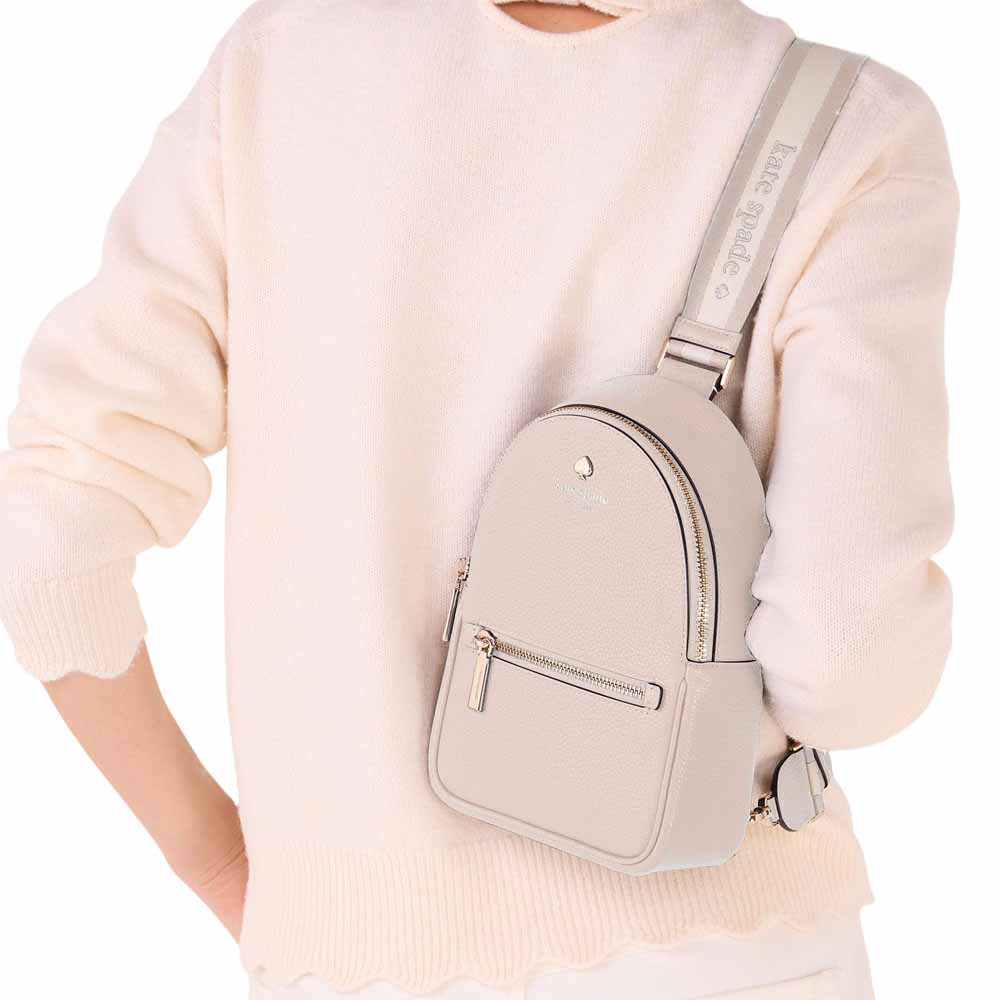 Kate Spade Emma Small Backpack Cozy Grey # KK073