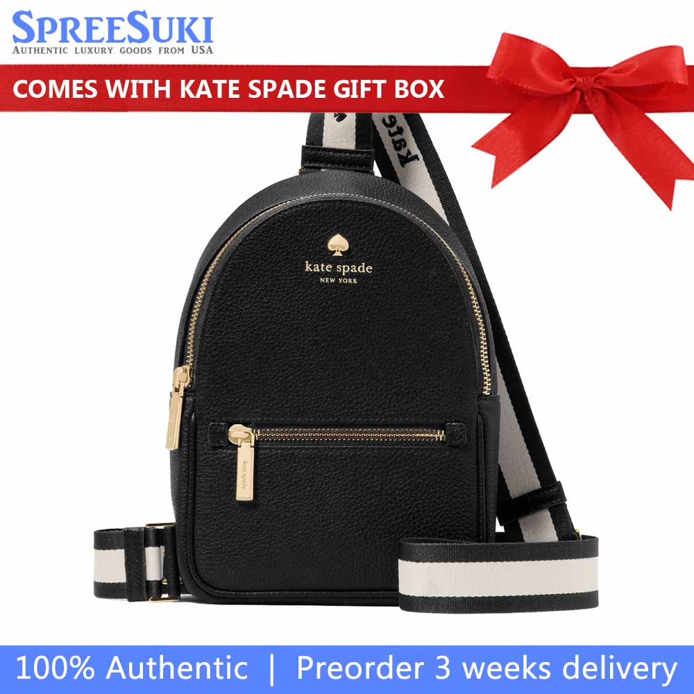 Kate Spade Emma Small Backpack Black # KK073