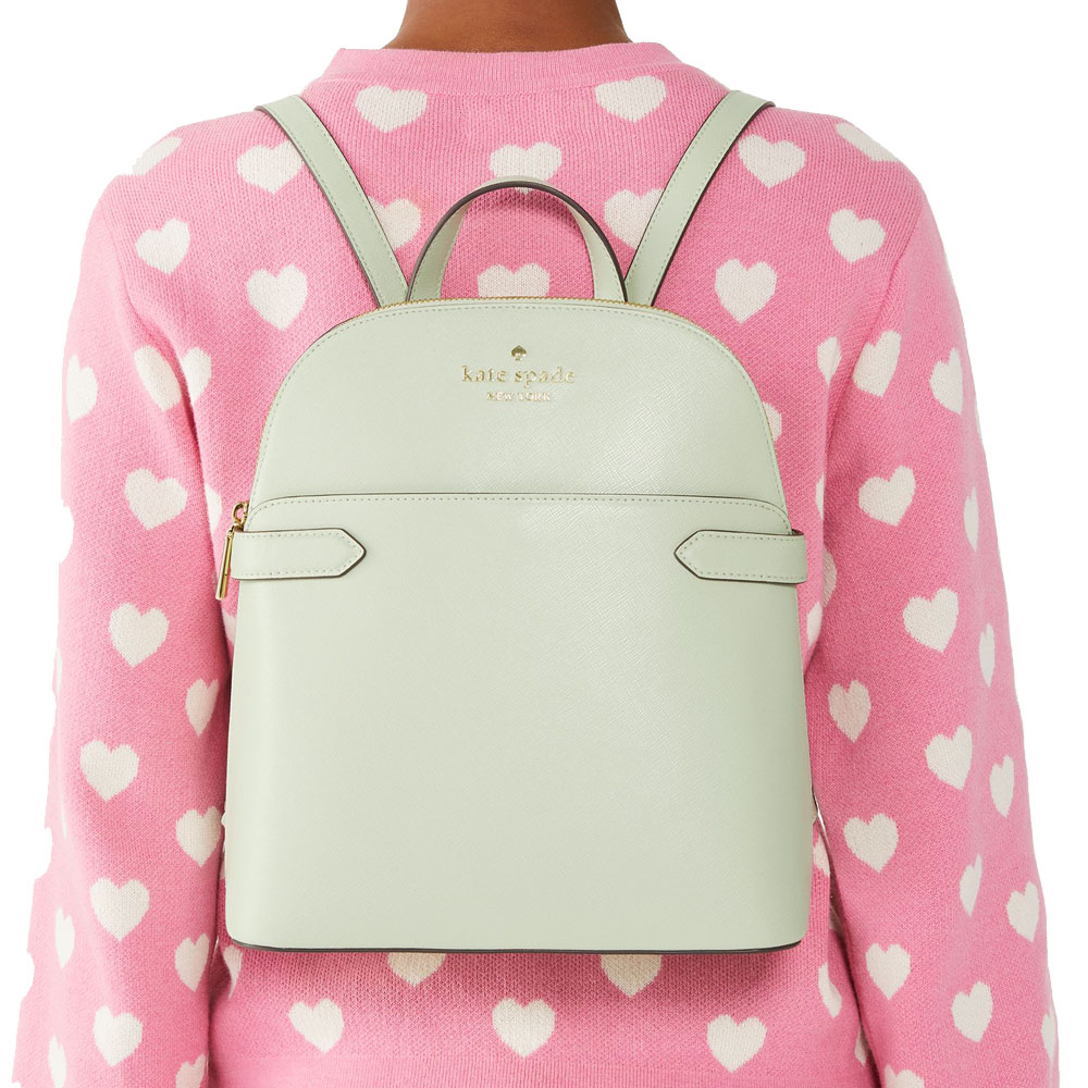 Kate Spade Staci Dome Backpack Light Olive # K7340