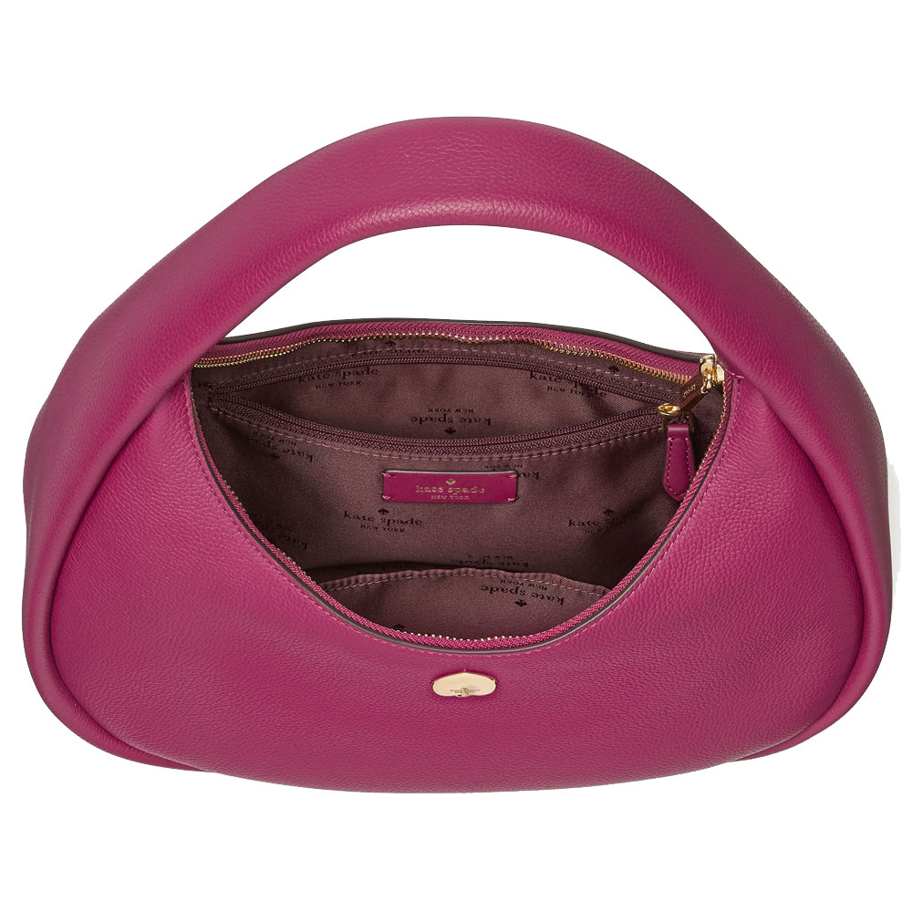 Kate Spade Kayla Crescent Shoulder Bag Dark Raspberry # KK054