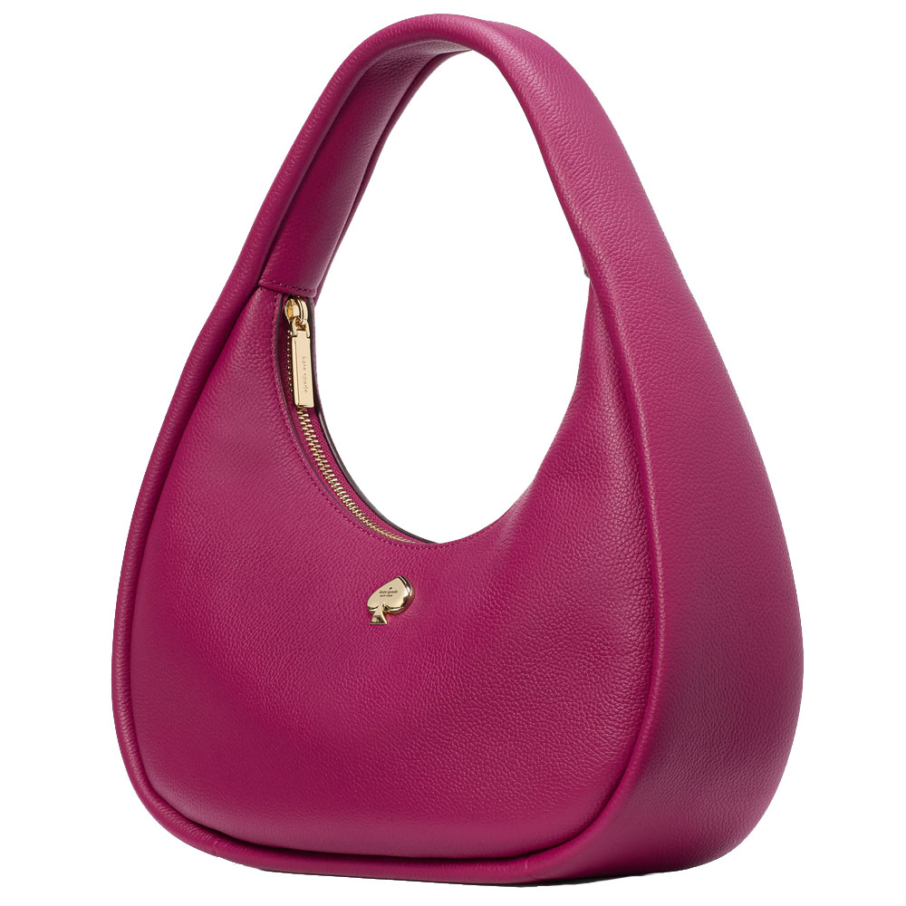 Kate Spade Kayla Crescent Shoulder Bag Dark Raspberry # KK054