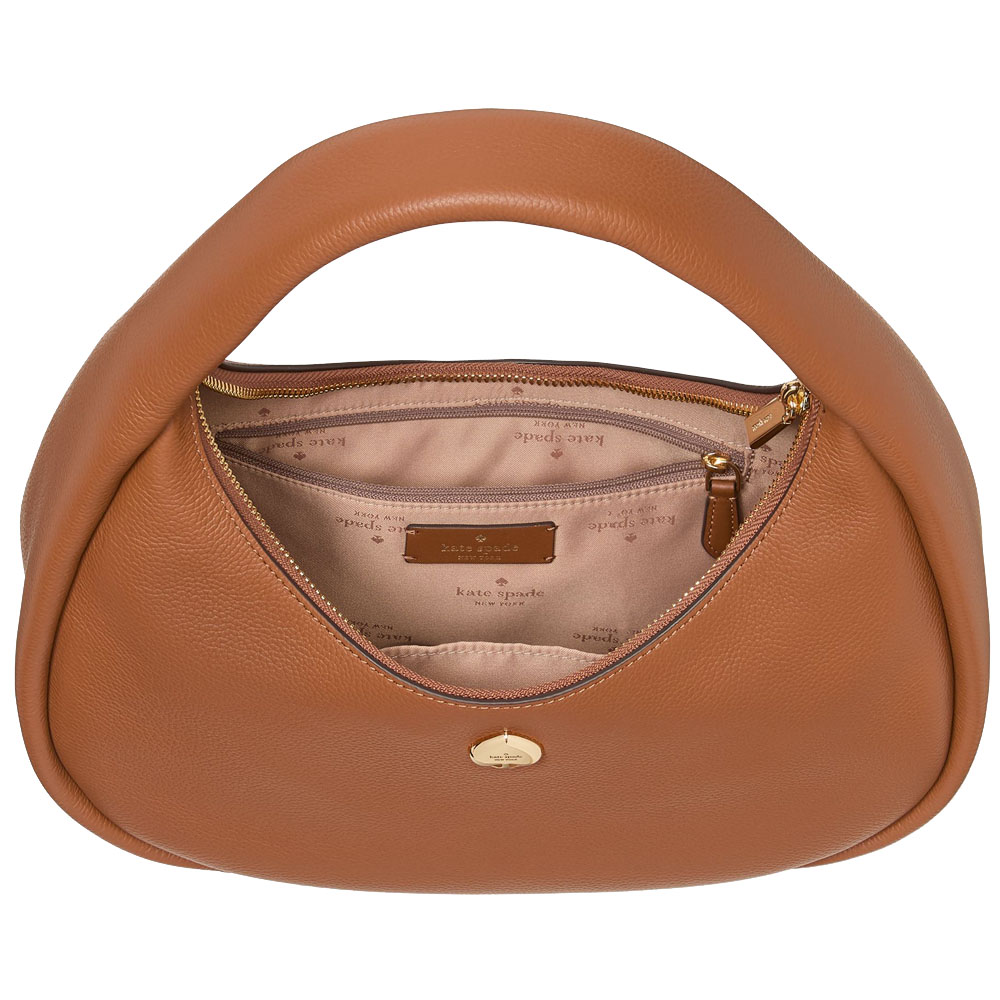 Kate Spade Kayla Crescent Shoulder Bag Warm Gingerbread # KK054