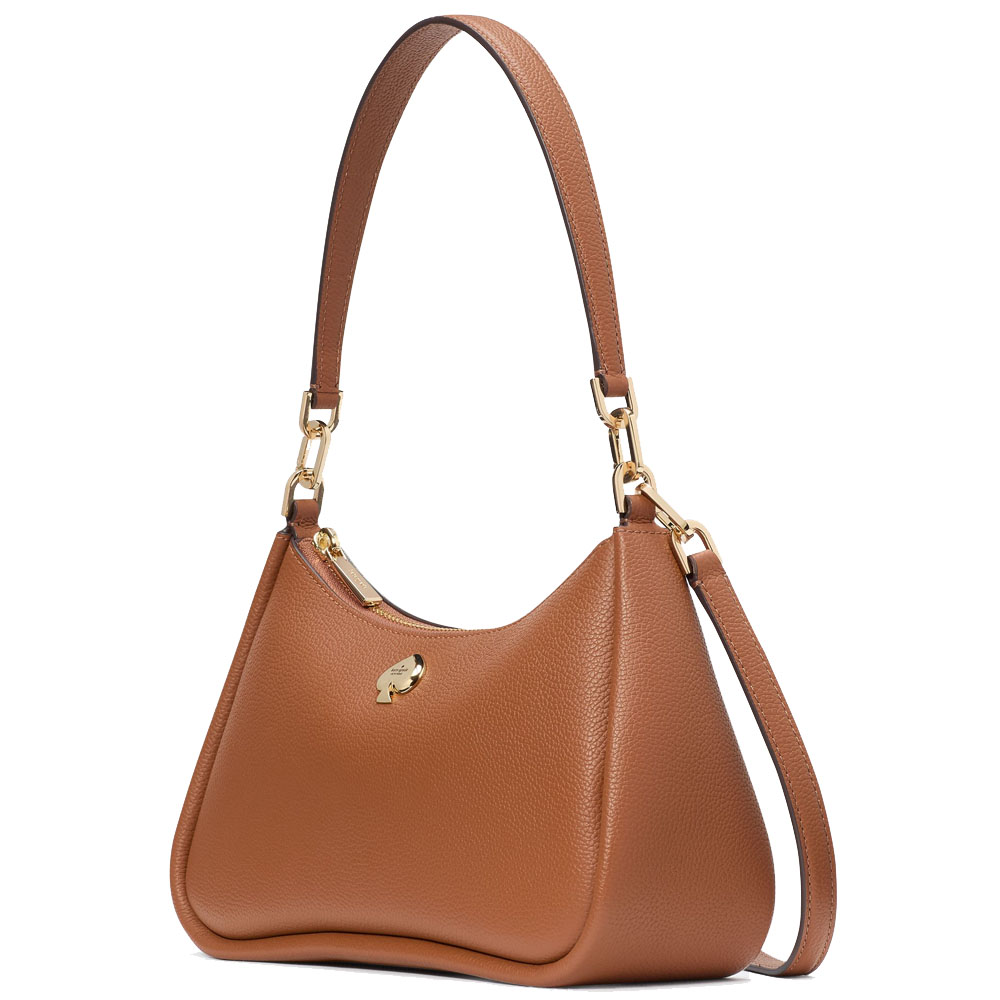 Kate Spade Kayla Small Convertible Shoulder Bag Warm Gingerbread # KI904