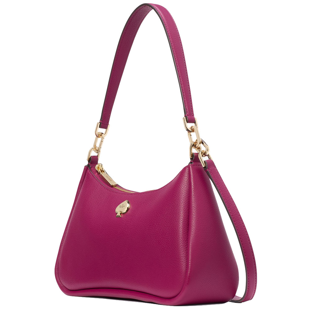 Kate Spade Kayla Small Convertible Shoulder Bag Dark Raspberry # KI904