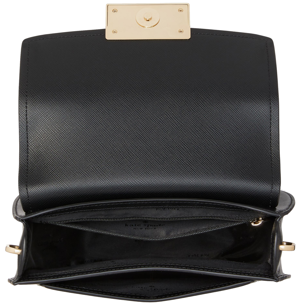 Kate Spade Reegan Saddle Bag Black # KH477