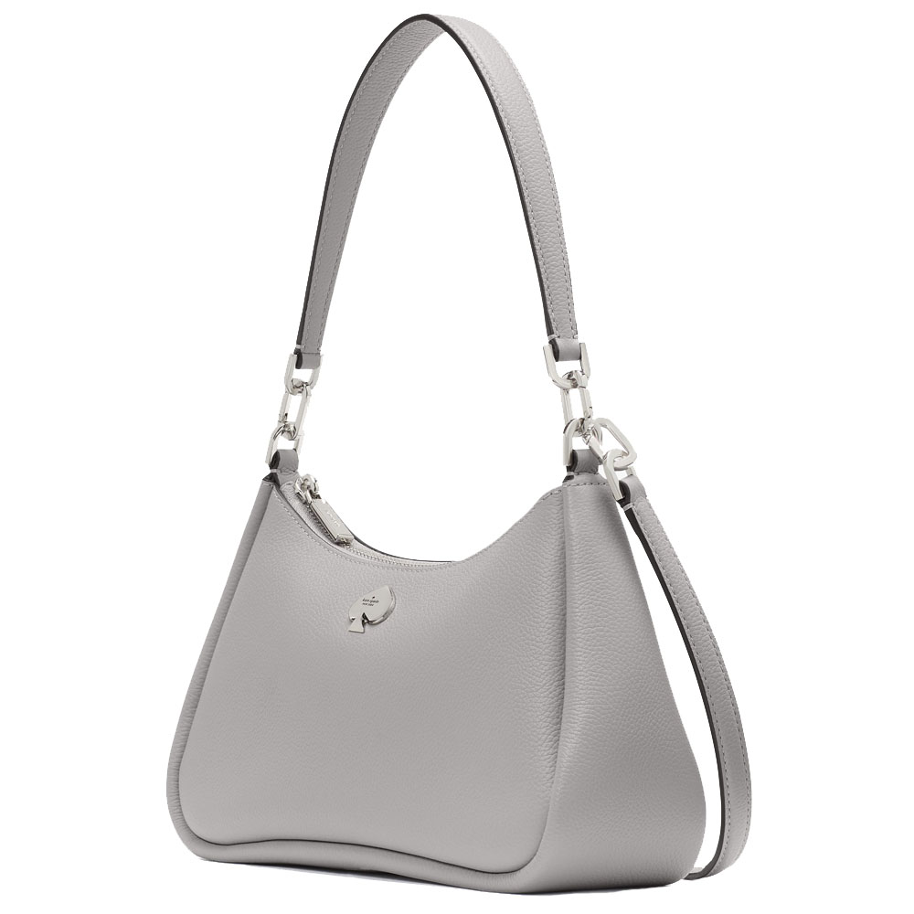 Kate Spade Kayla Small Convertible Shoulder Bag Mountain Grey # KI904