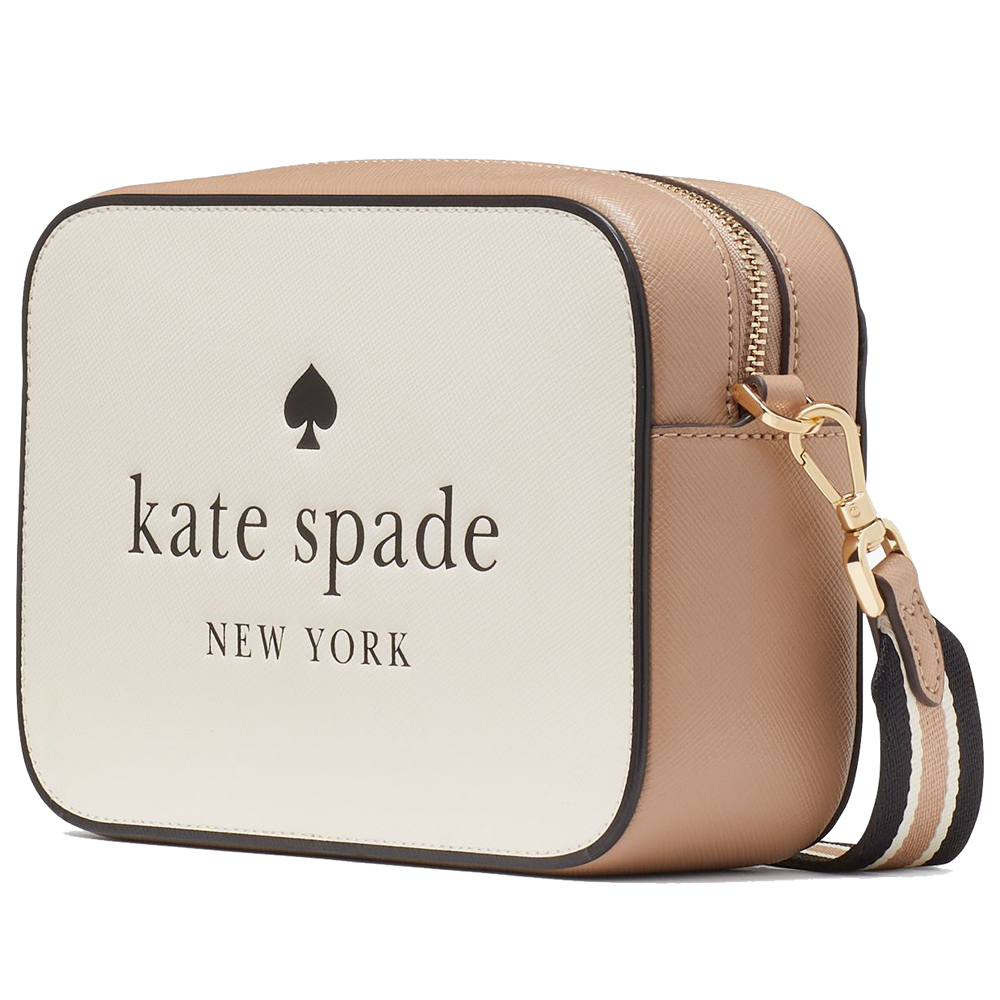 Kate Spade Oh Snap Camera Bag Toasted Hazelnut Multi # KH756