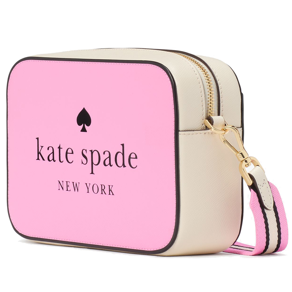 Kate Spade Oh Snap Camera Bag Surf Pink Multi # KH756