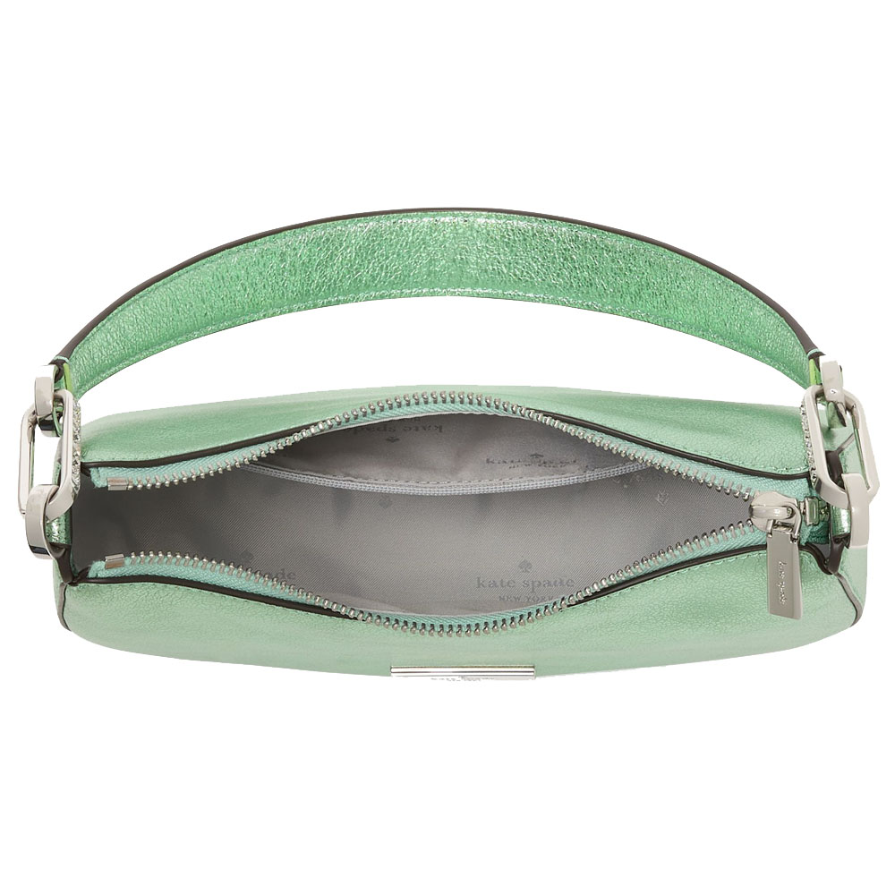 Kate Spade Nina Metallic Shoulder Bag Seawater # KI947