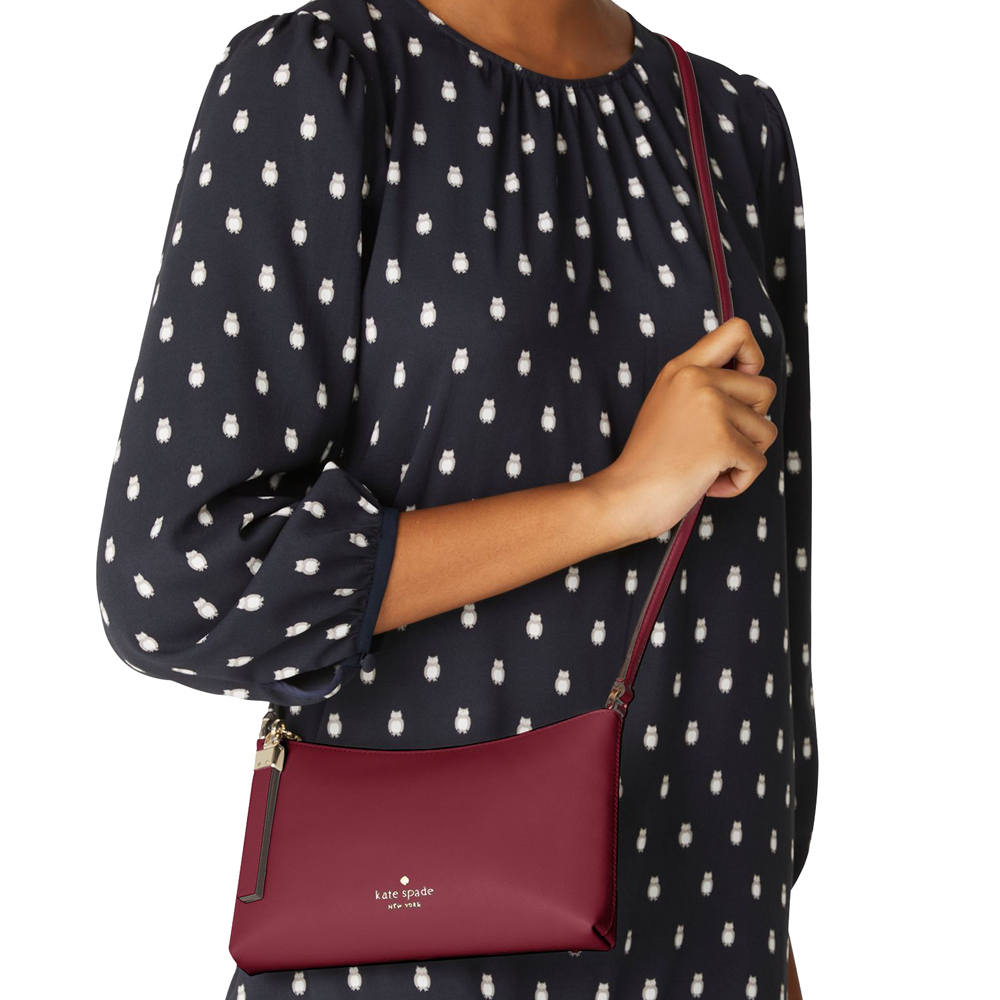 Kate Spade Sadie Small Crossbody Blackberry Preserves # KE594