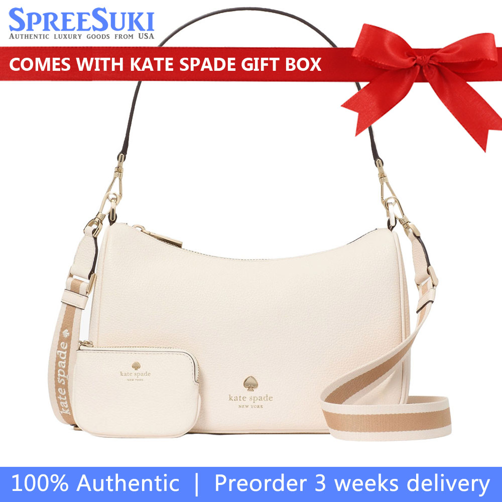 Kate Spade Emma Shoulder Bag Parchment # KK068